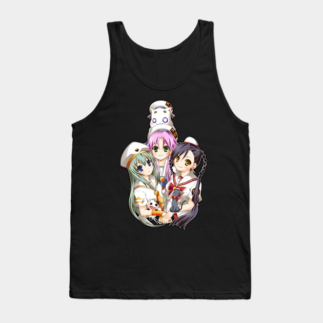 Aria Undine Girls Tank Top by KokoroPopShop